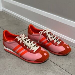Adidas Women's Pink and Orange Sneakers